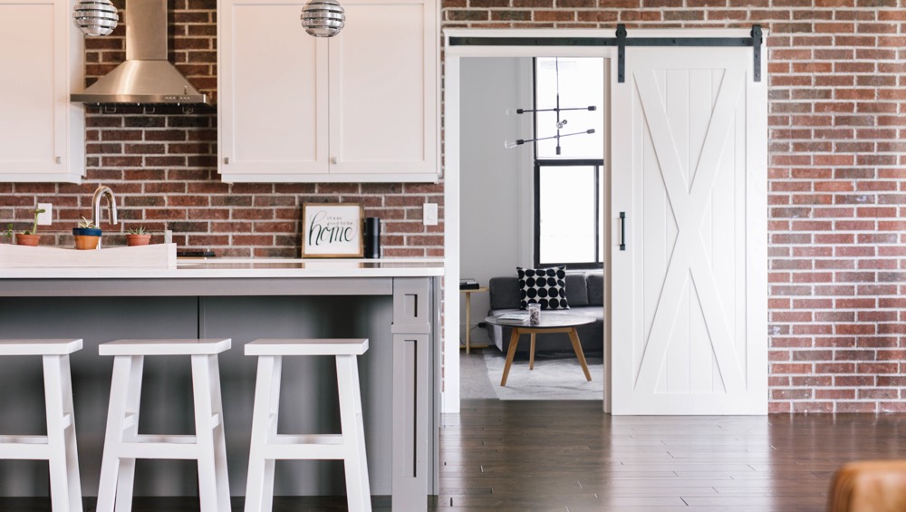 Sunburst is Bakersfield's Home for Stylish Barn Doors Bakersfield exposed brick barn door