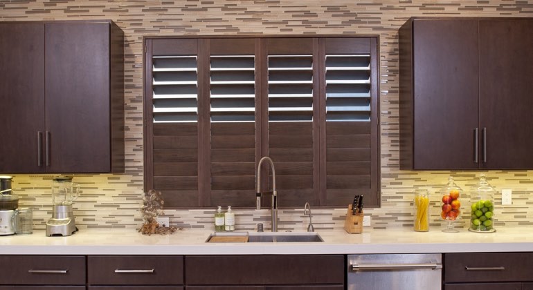 Bakersfield cafe kitchen shutters