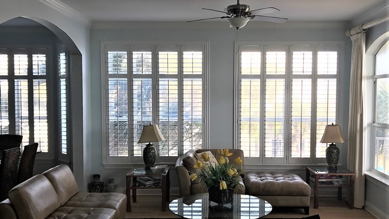 Bakersfield family room shutters