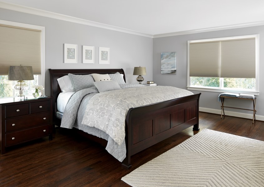 Bakersfield blackout shades bedroom