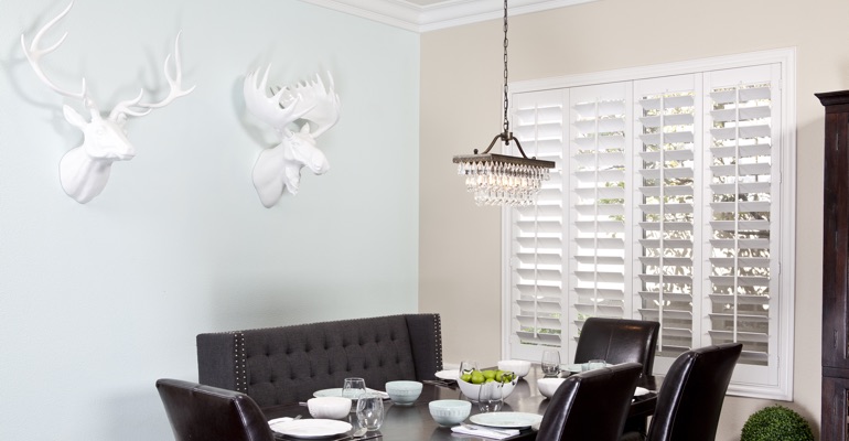 Bakersfield dining room shutters