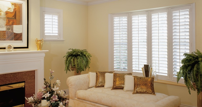 Bakersfield living room shutters