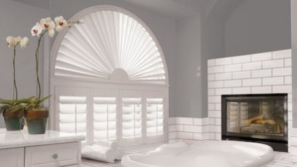 Shutters for Uniquely-Shaped Windows in Bakersfield