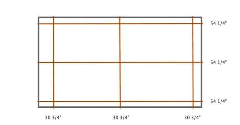 Bakersfield plantation shutter measurement diagram