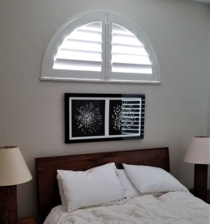 Bakersfield arch small shutters